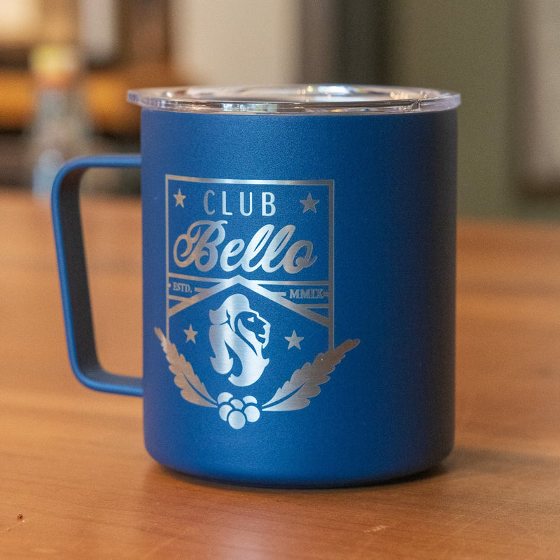 Club Bello 12 oz handled mug