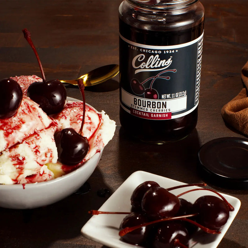 Collins Bourbon Cherries