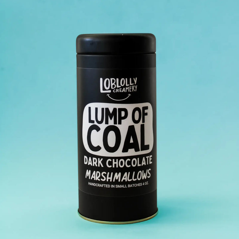 Lump of Coal Dark Chocolate Marshmallows