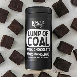 Lump of Coal Dark Chocolate Marshmallows